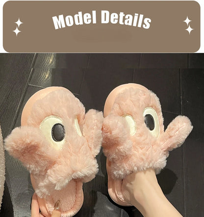 Warm Cotton Slippers for Women