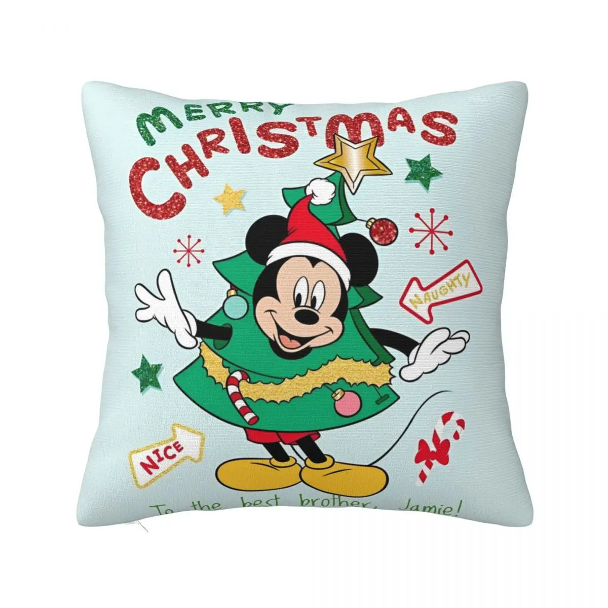 Merry Christmas Pillow Cover