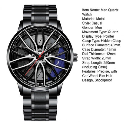 Men Quartz Wristwatch for Office