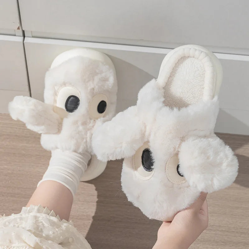 Warm Cotton Slippers for Women