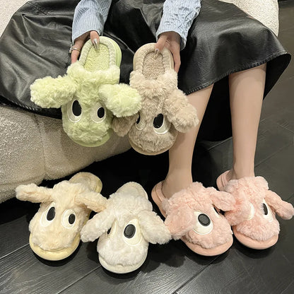 Warm Cotton Slippers for Women