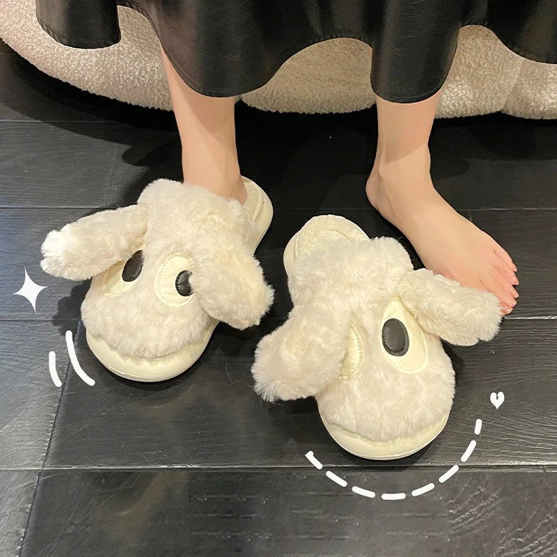 Warm Cotton Slippers for Women